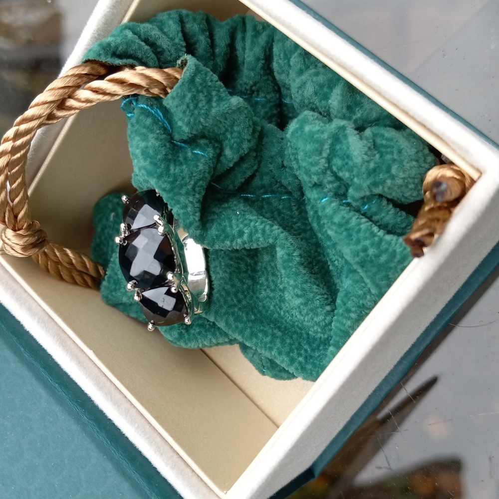 Jai Sterling Silver 3-Stone Trinity Gemstone ring